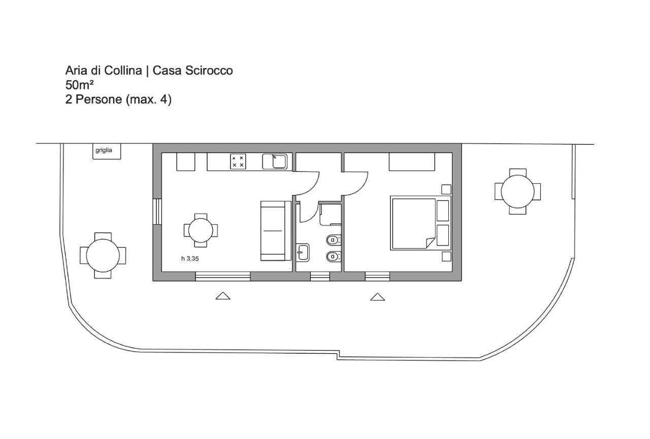 Apartament Aria Di Collina - Isola D'Elba Porto Azzurro Zewnętrze zdjęcie